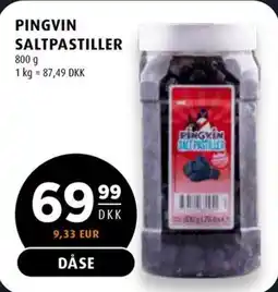 PINGVIN SALTPASTILLER