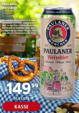 Scandinavian Park PAULANER WEISSBIER tilbud