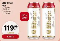 Scandinavian Park BITBURGER PILS tilbud