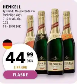 Scandinavian Park HENKELL tilbud