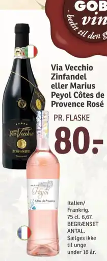SPAR Fransk Rosévin tilbud