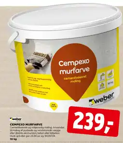 jem & fix CEMPEXO MURFARVE tilbud