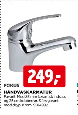 jem & fix HÅNDVASKARMATUR tilbud