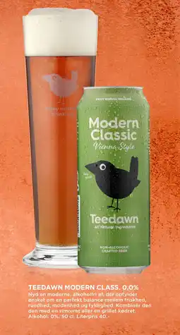 MENY TEEDAWN MODERN CLASS. 0,0% tilbud
