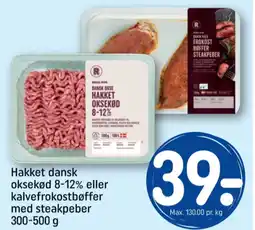 REMA 1000 Kalvesteaks tilbud