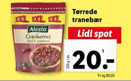 Lidl Tranebær tilbud