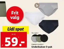 Lidl Underbukser tilbud