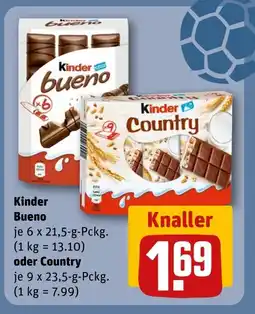 REWE DE Kinder Bueno tilbud