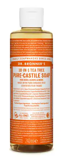 Dr. Bronner's Castile Soap Tea-Tree 240 ml