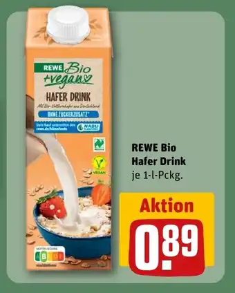 REWE DE REWE Bio Hafer Drink tilbud