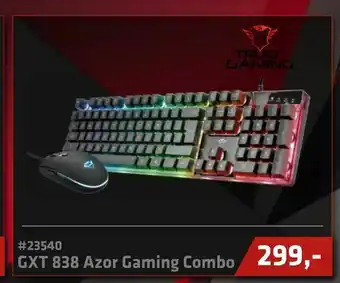 LabTech Data GXT 838 Azor Gaming Combo 299,00 tilbud