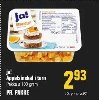 Otto Duborg ja! Appelsinskal i tern tilbud