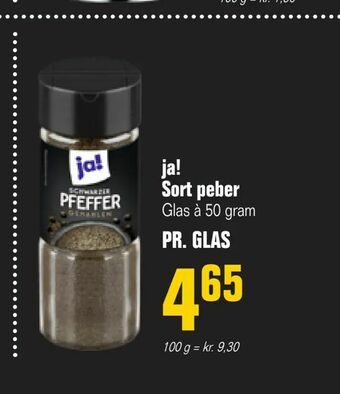Otto Duborg ja! Sort peber tilbud