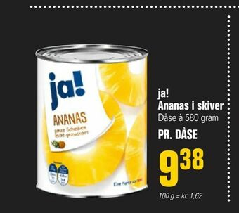 Otto Duborg ja! Ananas i skiver tilbud