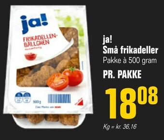 Otto Duborg ja! Små frikadeller tilbud