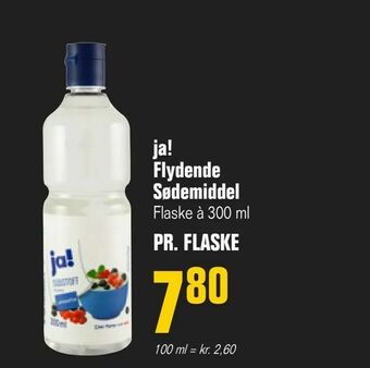 Otto Duborg ja! Flydende Sødemiddel tilbud