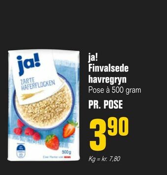 Otto Duborg ja! Finvalsede havregryn tilbud