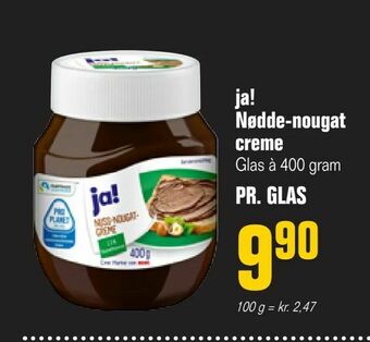 Otto Duborg ja! Nødde-nougat creme tilbud