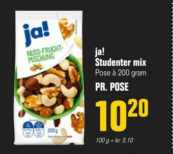 Otto Duborg ja! Studenter mix tilbud