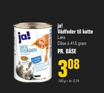 Otto Duborg ja! Vådfoder til katte tilbud