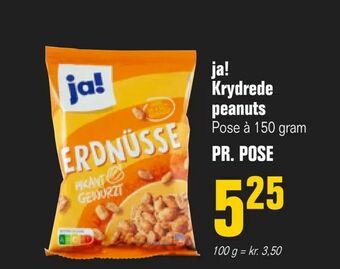 Otto Duborg ja! Krydrede peanuts tilbud