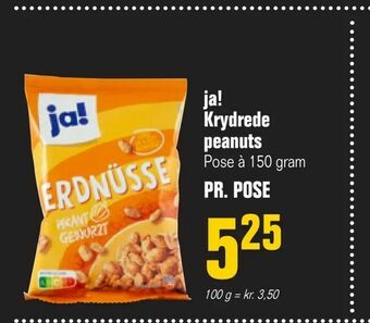 Poetzsch Padborg ja! Krydrede peanuts tilbud