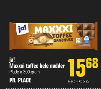 Poetzsch Padborg ja! Maxxxi toffee hele nødder tilbud