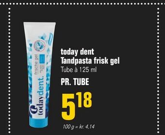 Poetzsch Padborg today dent Tandpasta frisk gel tilbud