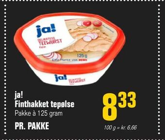 Poetzsch Padborg ja! Finthakket tepølse tilbud