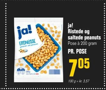Poetzsch Padborg ja! Ristede og saltede peanuts tilbud