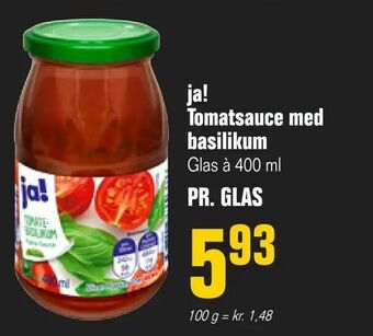 Poetzsch Padborg ja! Tomatsauce med basilikum tilbud