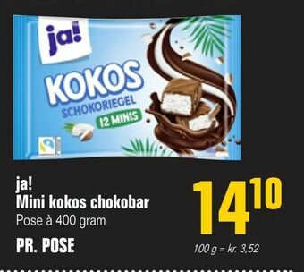 Poetzsch Padborg ja! Mini kokos chokobar tilbud