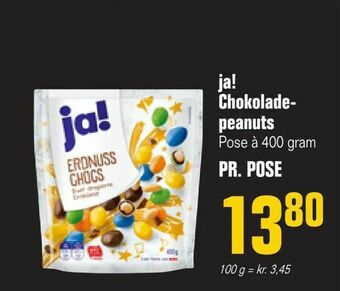 Poetzsch Padborg ja! Chokolade peanuts tilbud
