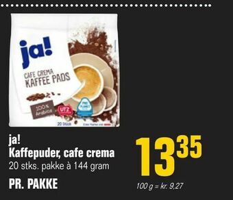 Poetzsch Padborg ja! Kaffepuder, cafe crema tilbud