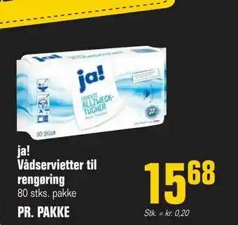 Poetzsch Padborg ja! Vådservietter til rengøring tilbud