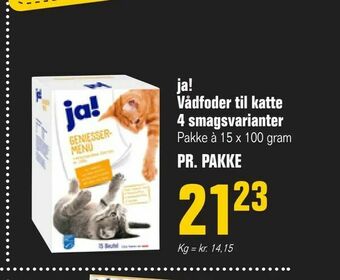 Poetzsch Padborg ja! Vådfoder til katte 4 smagsvarianter tilbud