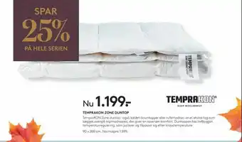 SengeSpecialisten Temprakon zone duntop tilbud