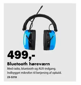 Biltema Bluetooth høreværn tilbud