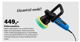 Biltema Polermaskine tilbud
