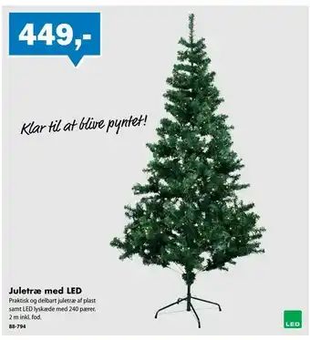 Juletræ med LED
