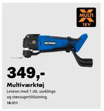 Biltema Multiværktøj tilbud
