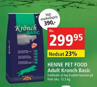 HENNE PET FOOD Adult Kronch Basic