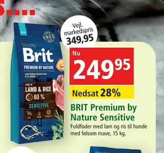 Maxi Zoo BRIT Premium by Nature Sensitive tilbud