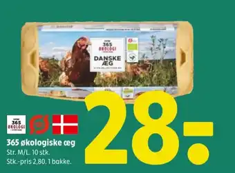 Coop 365 365 økologiske æg tilbud