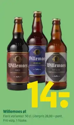 Coop 365 Willemoes øl tilbud