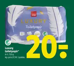 Coop 365 Luxury toiletpapir tilbud