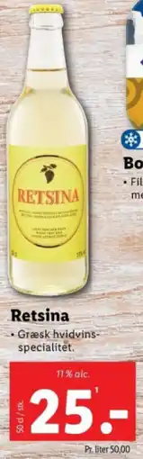 Lidl Retsina tilbud