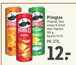 SPAR Pringles tilbud