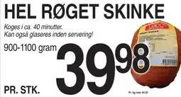 ABC Lavpris HEL RØGET SKINKE tilbud