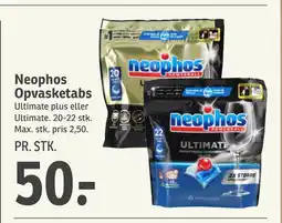 SPAR Neophos Opvasketabs tilbud